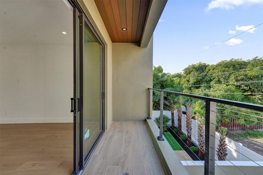 Primary Bedroom Balcony