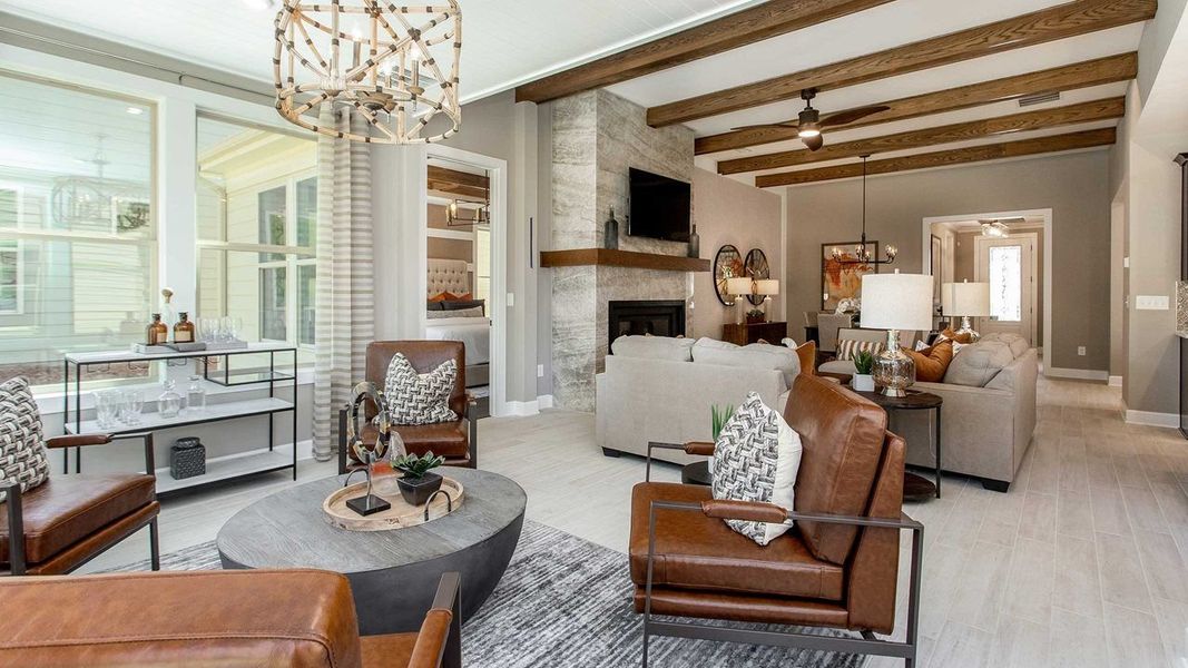 Sunroom and Great Room