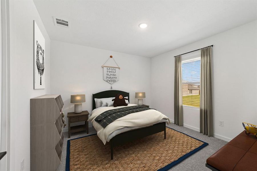 Furnished interior view inside a new home in Aspire at Noble Ridge, Howe (Image 15). Furnished interior view inside a new home in Aspire at Noble Ridge, Howe (Image 15).