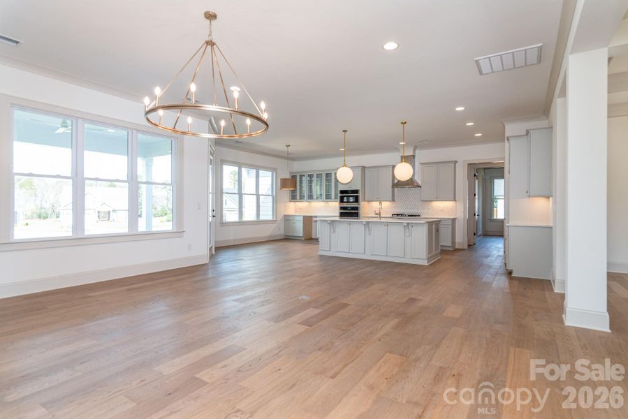 Spacious, unfurnished interior of a new home in Bailey's Glen, Huntersville (Image 28).