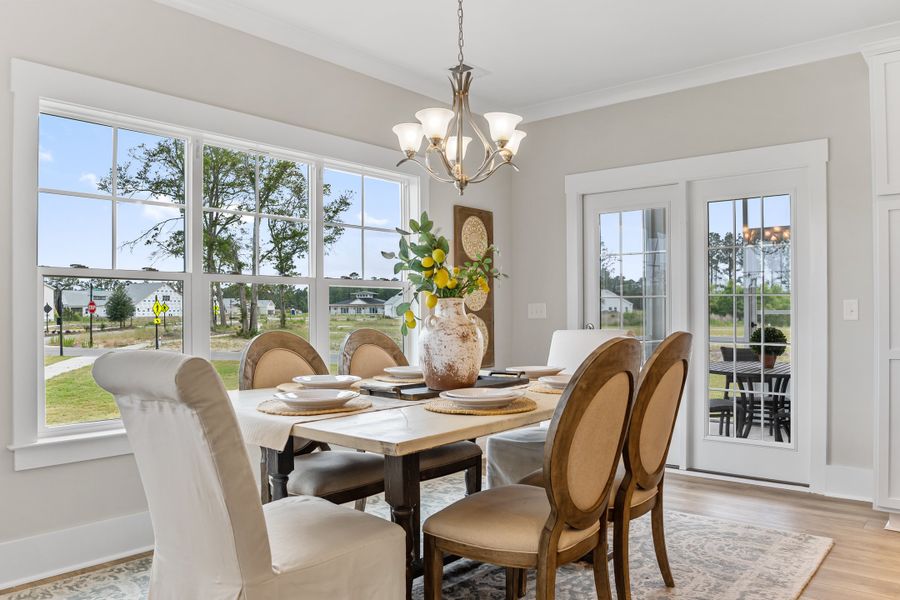 Representative furnished interior of a home built from the Hanover by Bill Clark Homes in Osprey Landing, Southport (Image 7).