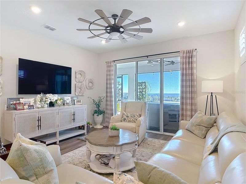 Furnished interior view inside a new home in , Minneola (Image 39).