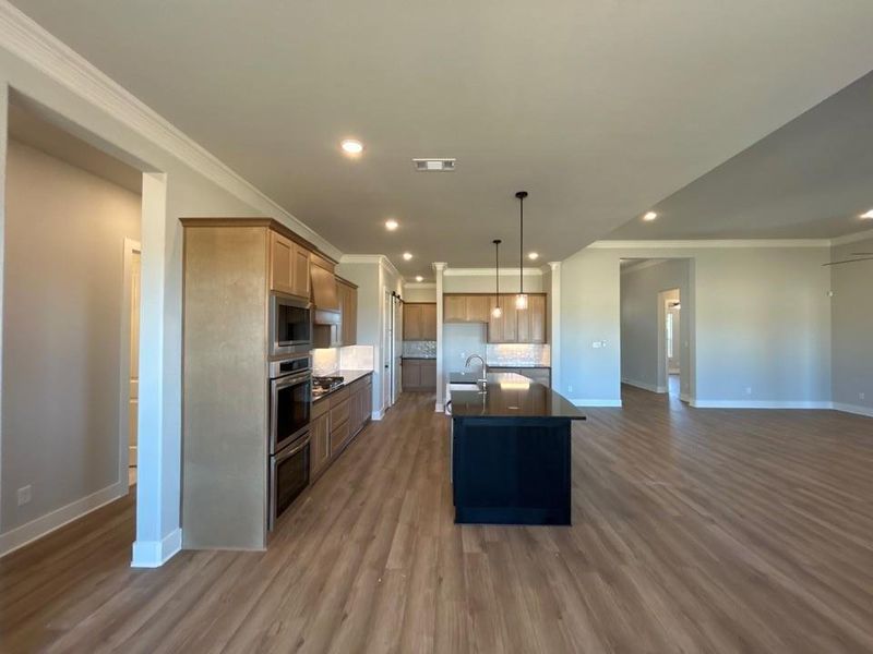Furnished interior view inside a new home in Creekview Addition, Van Alstyne (Image 5).