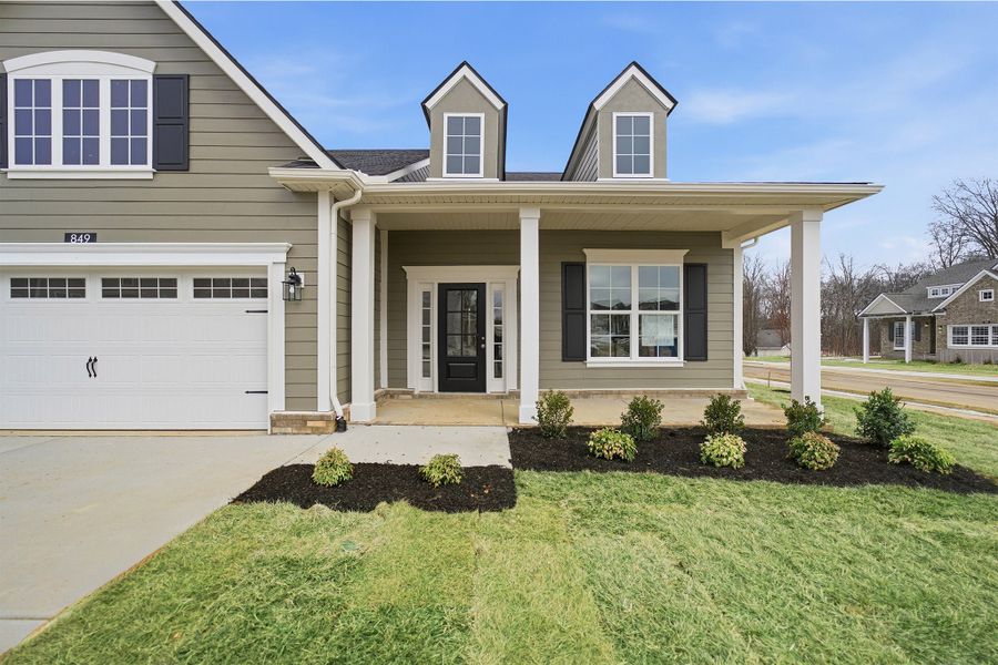 Exterior details and patio area of a home in Dorris Farm, White House (Image 3).
