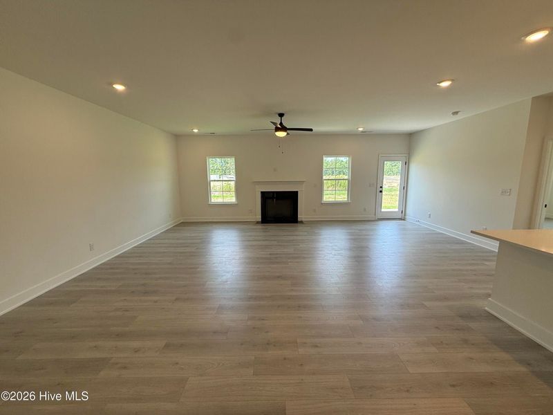 Spacious, unfurnished interior of a new home in Wood Creek Landing, Leland (Image 27). Spacious, unfurnished interior of a new home in Wood Creek Landing, Leland (Image 27).