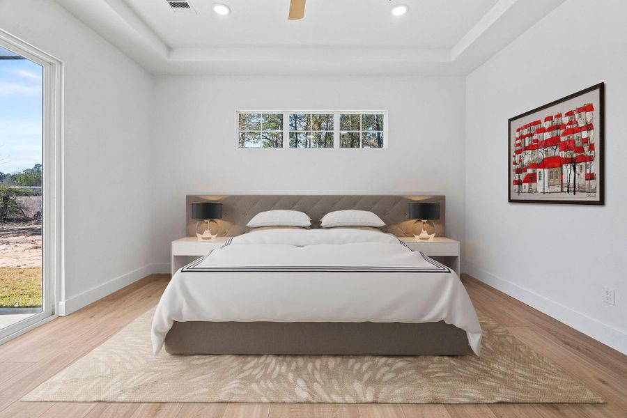 Furnished interior view inside a new home in , Waller (Image 19).