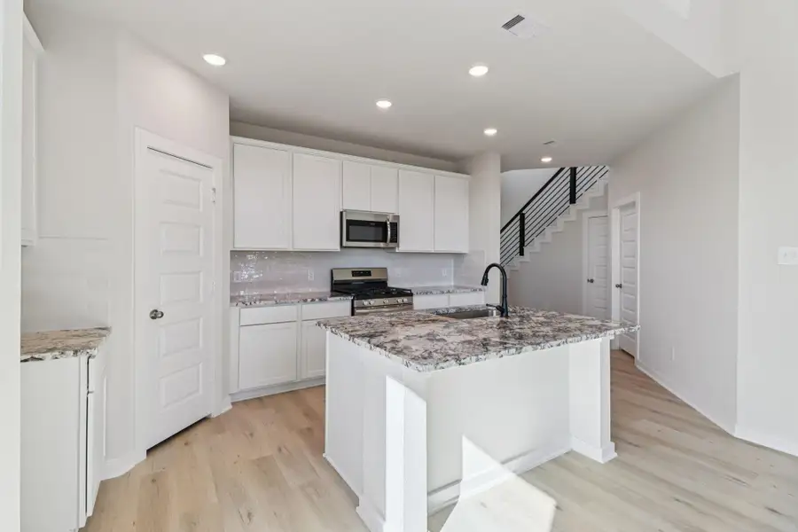 Furnished interior view inside a new home in Bluestem, Brookshire (Image 6).