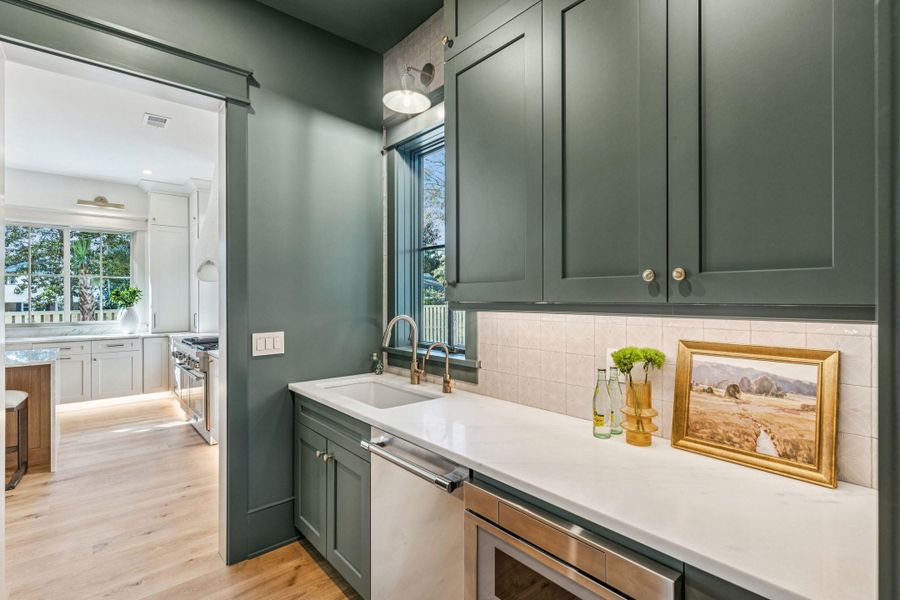 Furnished interior view inside a new home in , Mount Pleasant (Image 43).
