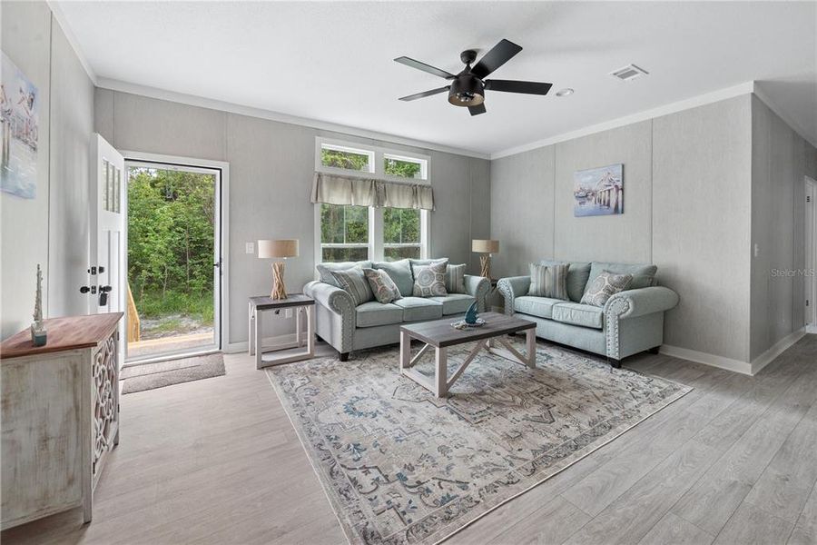 Furnished interior view inside a new home in , Starke (Image 5).