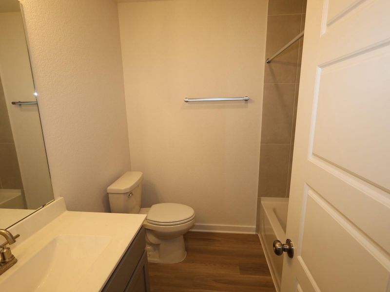 Furnished interior view inside a new home in Moran Ranch, Willis (Image 10). Furnished interior view inside a new home in Moran Ranch, Willis (Image 10).