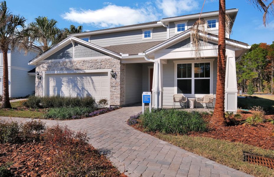Representative exterior details of a home built from the Yorkshire by Pulte Homes in The Preserve at Bannon Lakes, St. Augustine (Image 4). Representative exterior details of a home built from the Yorkshire by Pulte Homes in The Preserve at Bannon Lakes, St. Augustine (Image 4).