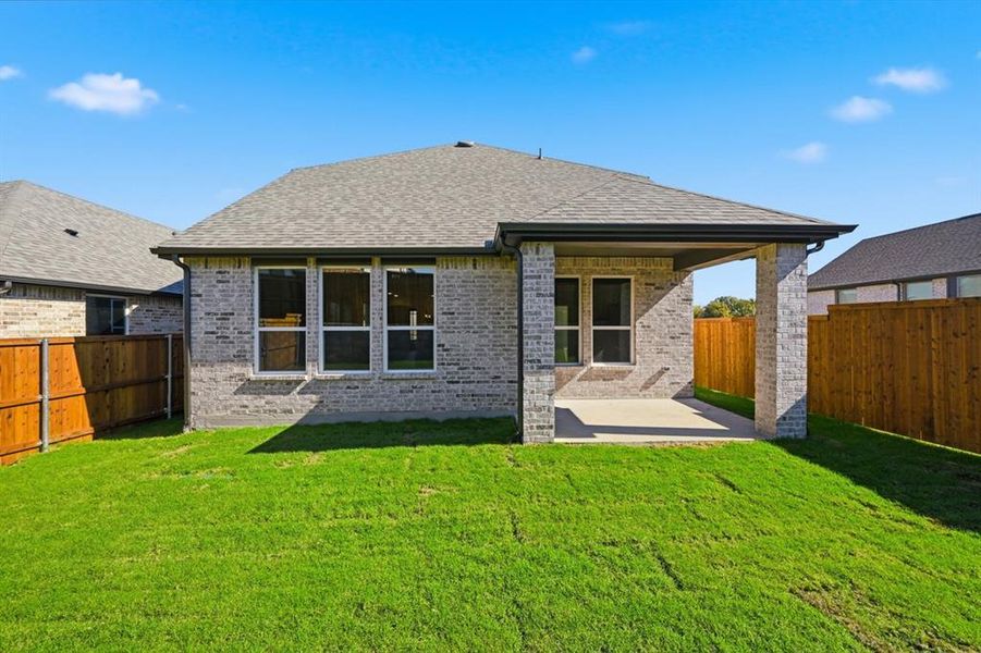 Exterior details and patio area of a home in Bel Air Village: 40ft. lots, Sherman (Image 3). Exterior details and patio area of a home in Bel Air Village: 40ft. lots, Sherman (Image 3).