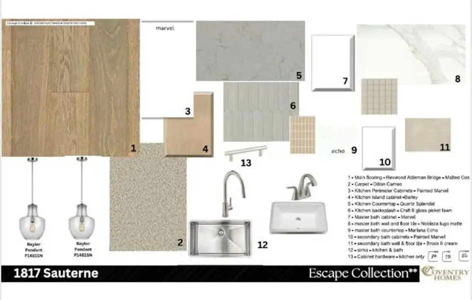 Interior Design Selections