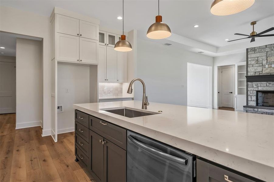 Furnished interior view inside a new home in , Bullard (Image 10).
