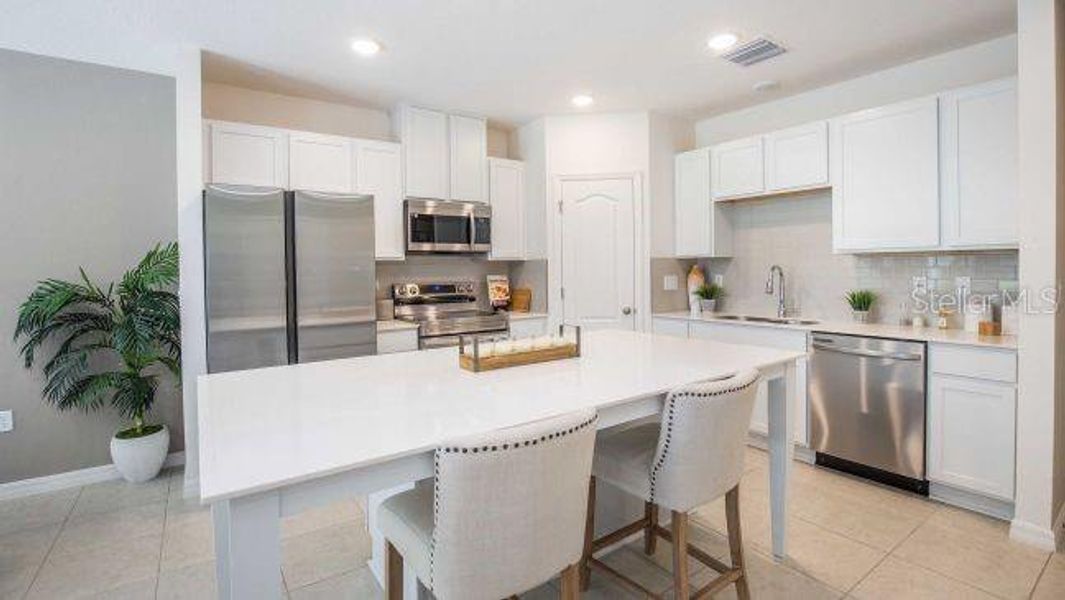 Furnished interior view inside a new home in , Lakeland (Image 6).