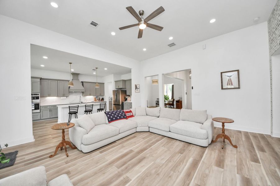 Furnished interior view inside a new home in , Willis (Image 32). Furnished interior view inside a new home in , Willis (Image 32).