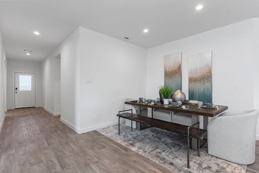 Furnished interior view inside a new home in Emberly, Beasley (Image 33).