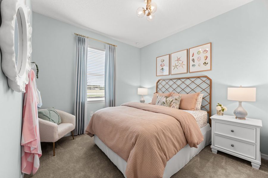 Representative furnished interior of a home built from the The Webber by Stanley Martin Homes in Kentucky Square, Sanford (Image 6).