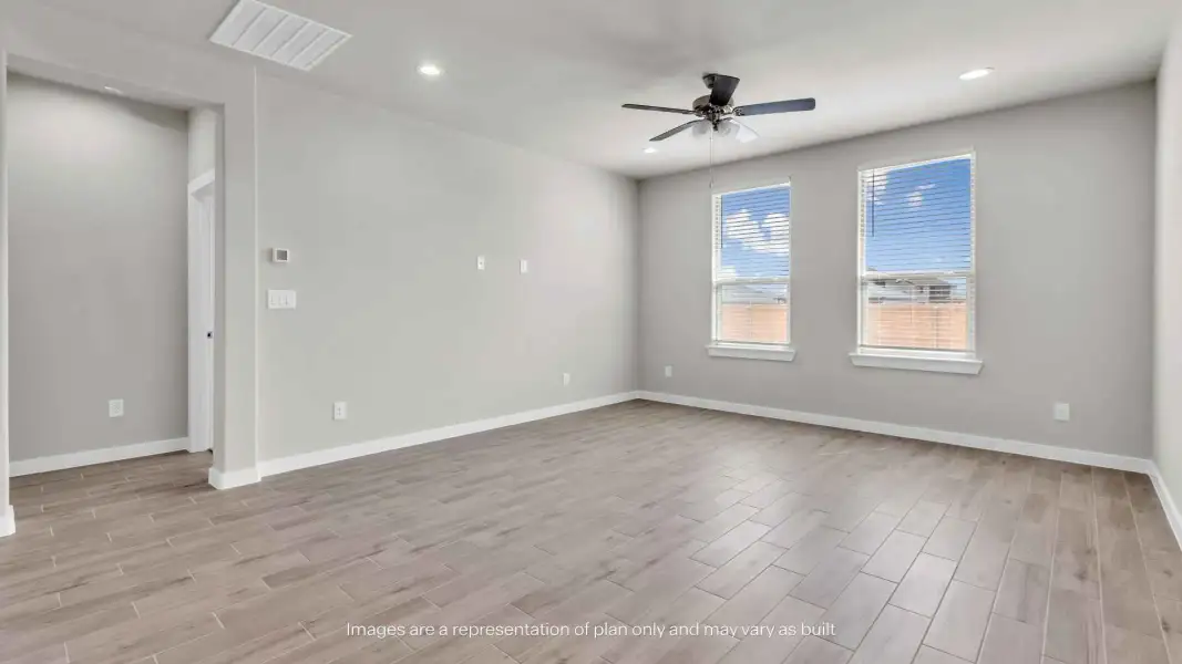 Spacious, unfurnished interior of a new home in Homestead at Parks Bell Ranch, Odessa (Image 19). Spacious, unfurnished interior of a new home in Homestead at Parks Bell Ranch, Odessa (Image 19).