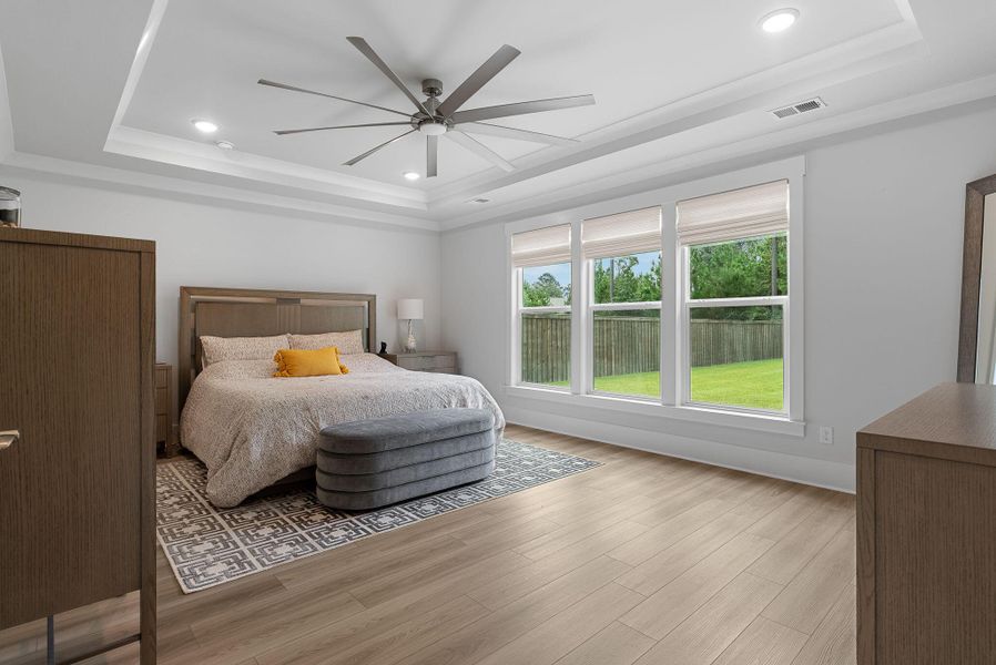 Furnished interior view inside a new home in Sea Island Preserve, Johns Island (Image 10).