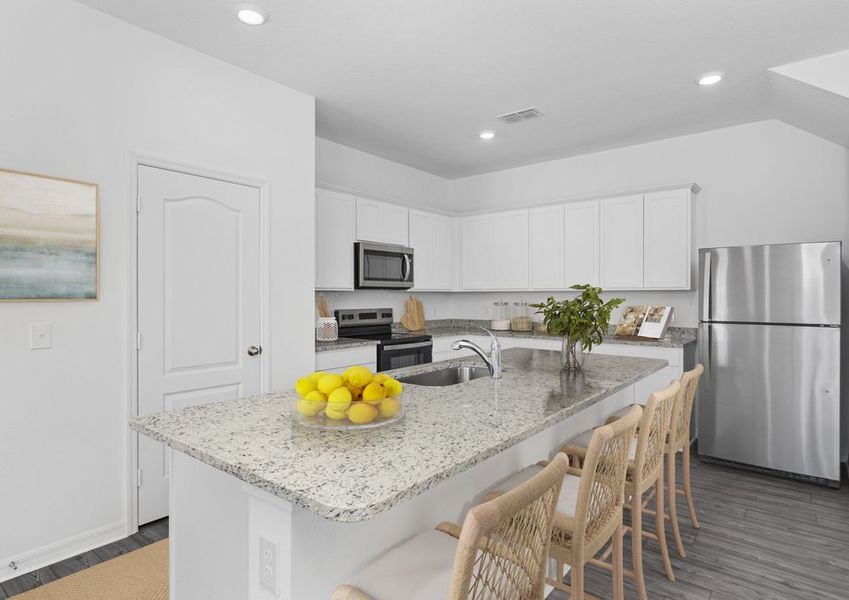 This kitchen is the perfect space to craft your family's favorite meals!