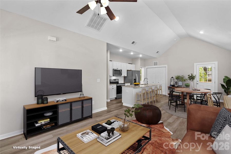 Furnished interior view inside a new home in , Salisbury (Image 5).