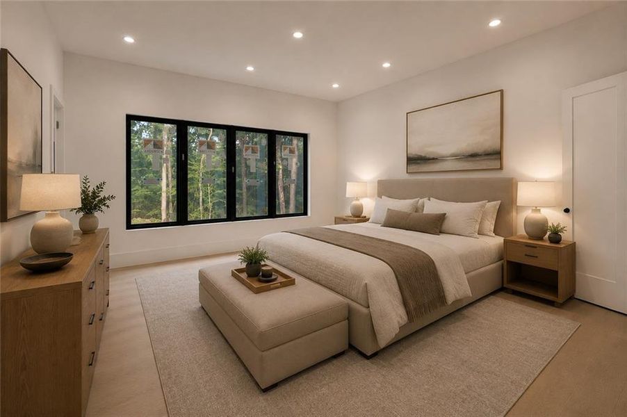 Furnished interior view inside a new home in , Cumming (Image 19). Furnished interior view inside a new home in , Cumming (Image 19).