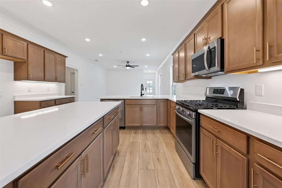 Furnished interior view inside a new home in Mostyn Springs, Magnolia (Image 6).
