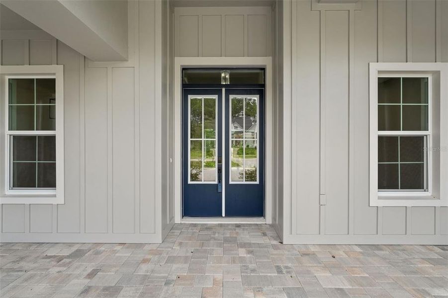 Exterior details and patio area of a home in , Brooksville (Image 18).