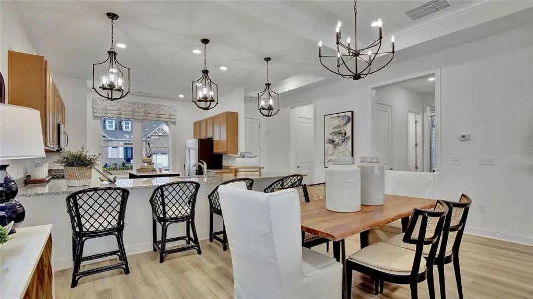 Furnished interior view inside a new home in , Deland (Image 36).