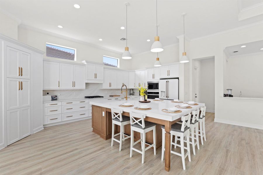 Furnished interior view inside a new home in , Westlake (Image 53).