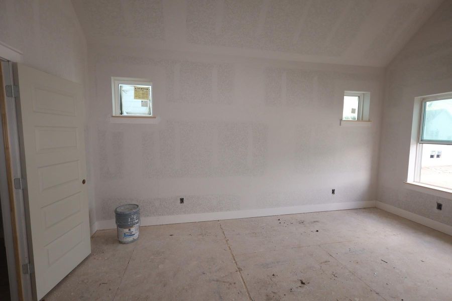 In-progress construction of a new home in Bridgeland Central: Emerald Heights - Cottages Row Collection, Cypress, TX (Image 16).