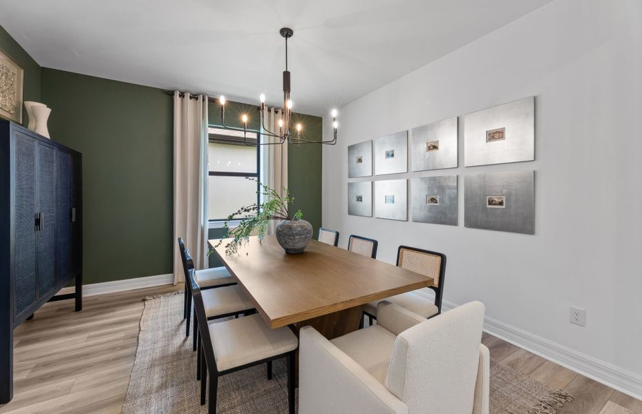 Representative furnished interior of a home built from the Bloomfield by Centex in The Strand at Cedar Grove, North Port (Image 23).