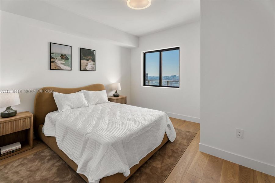 Furnished interior view inside a new home in , Miami (Image 22).