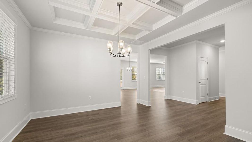 Spacious, unfurnished interior of a new home in Hamptons at Riverwood East, Dallas (Image 38). Spacious, unfurnished interior of a new home in Hamptons at Riverwood East, Dallas (Image 38).