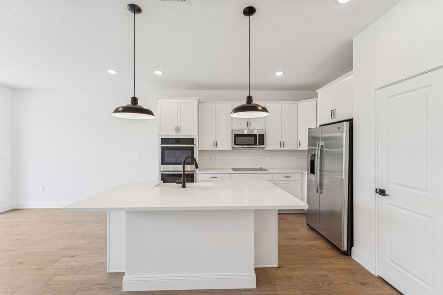 Furnished interior view inside a new home in Salerno Reserve Townhomes, Stuart (Image 28).