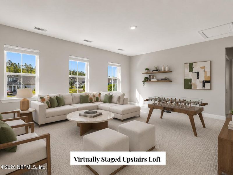 Furnished interior view inside a new home in , St. Augustine (Image 19). Furnished interior view inside a new home in , St. Augustine (Image 19).