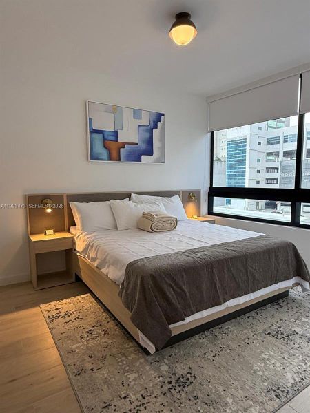 Furnished interior view inside a new home in , Miami (Image 36).