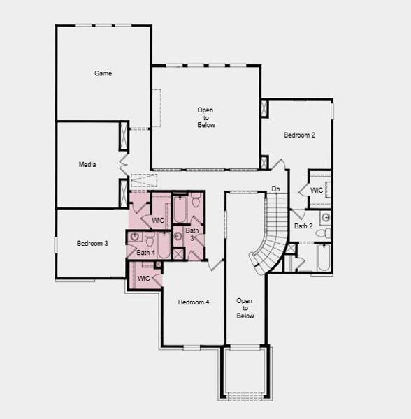Additional Highlights Include: Bath 4, bedroom 5 with bath 5 in place of tandem, 42" door at entry, added door at laundry, and study in place of flex. Additional Highlights Include: Bath 4, bedroom 5 with bath 5 in place of tandem, 42" door at entry, added door at laundry, and study in place of flex.