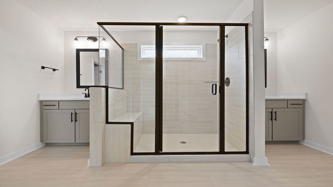 Furnished interior view inside a new home in Adams Glen, Greenville (Image 11).