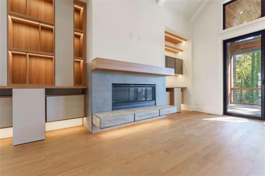 Furnished interior view inside a new home in , Cumming (Image 16).