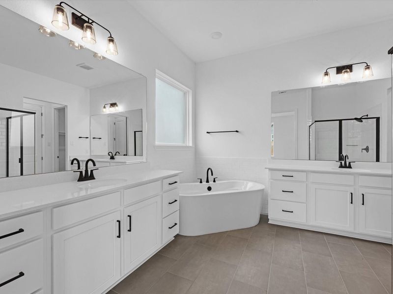 Furnished interior view inside a new home in Wildrye, Waller (Image 7).