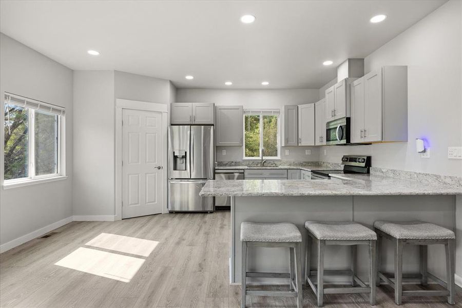 Furnished interior view inside a new home in , Granbury (Image 9).