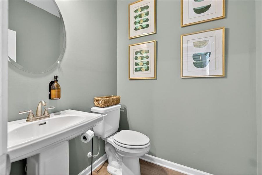 Furnished interior view inside a new home in Townes At The Stiles, Cartersville (Image 36). Furnished interior view inside a new home in Townes At The Stiles, Cartersville (Image 36).