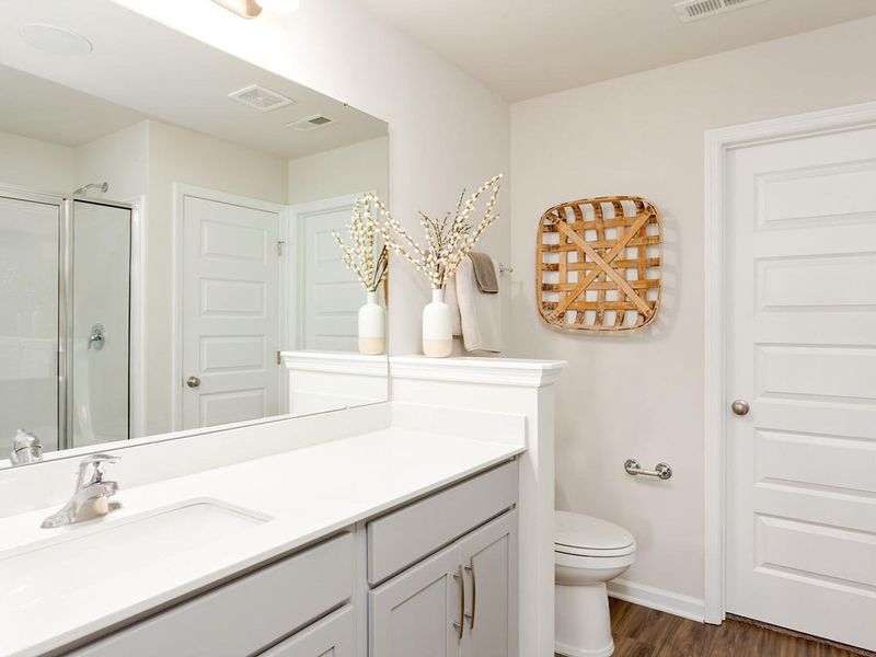 Representative furnished interior of a home built from the The Franklin D by Davidson Homes LLC in Bailey Park, Fayetteville (Image 18).