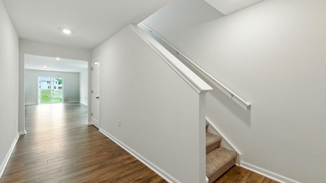 Spacious, unfurnished interior of a new home in Durbin Meadows, Fountain Inn (Image 12). Spacious, unfurnished interior of a new home in Durbin Meadows, Fountain Inn (Image 12).