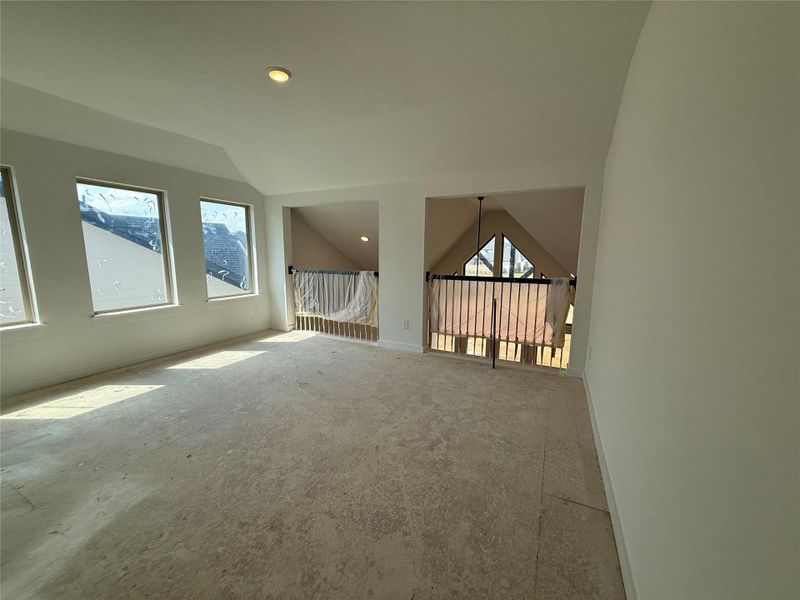 Entertaining will be fun with your game room overlooking your family room downstairs. Entertaining will be fun with your game room overlooking your family room downstairs.