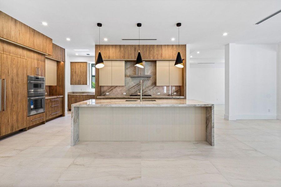 Furnished interior view inside a new home in , Delray Beach (Image 54).