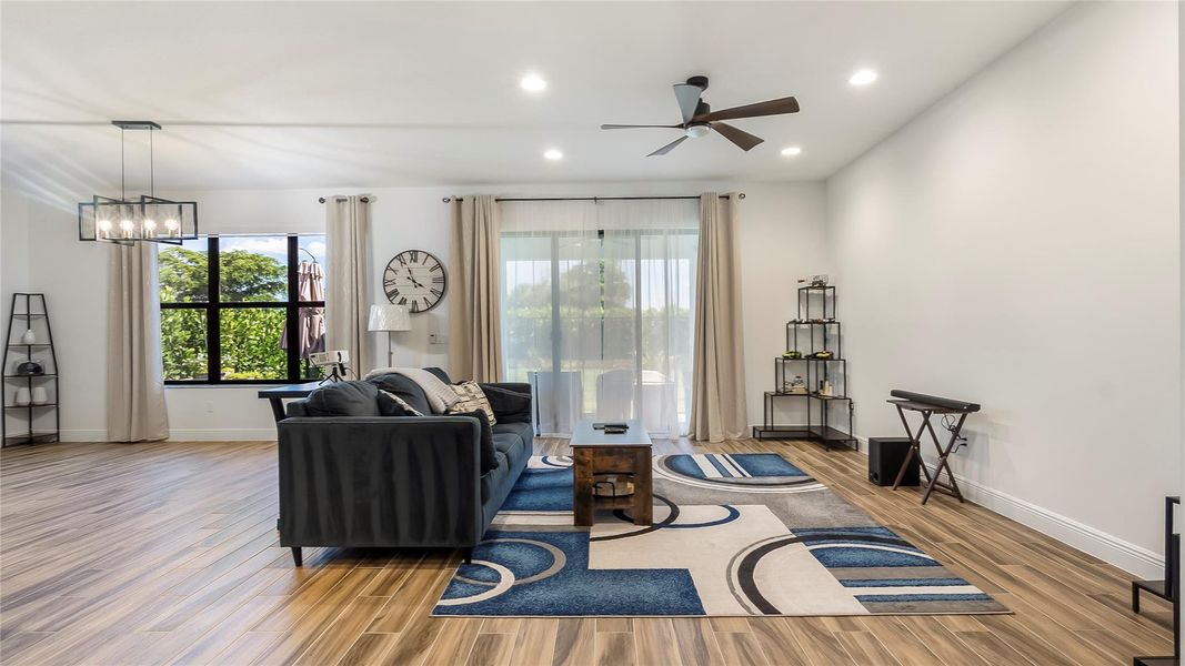 Furnished interior view inside a new home in , Loxahatchee (Image 14).