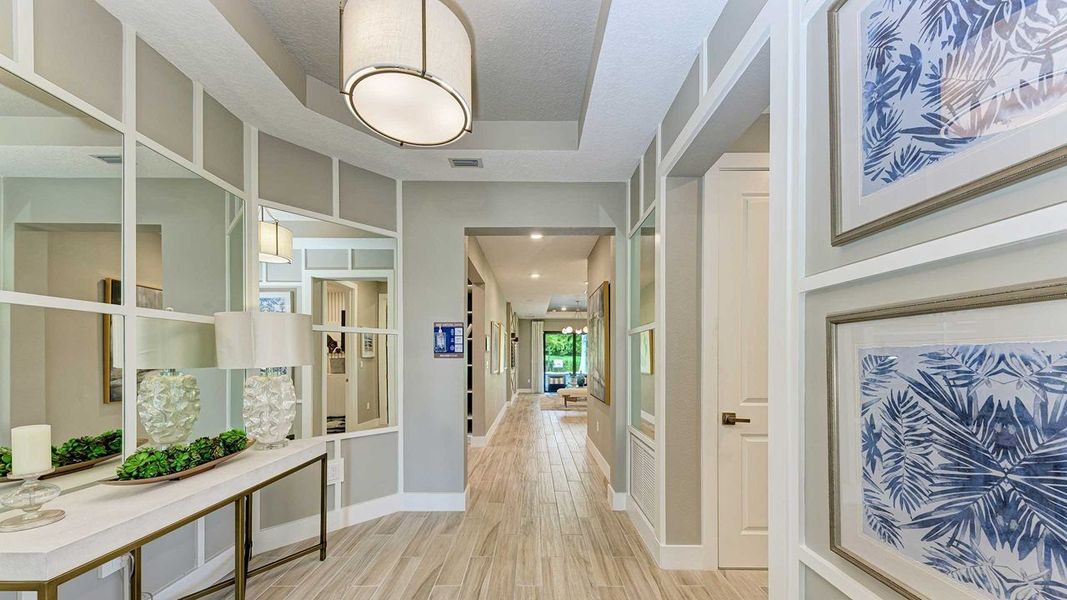Foyer - Model shown is without Bonus Room